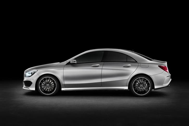Mercedes CLA compact saloon photo gallery